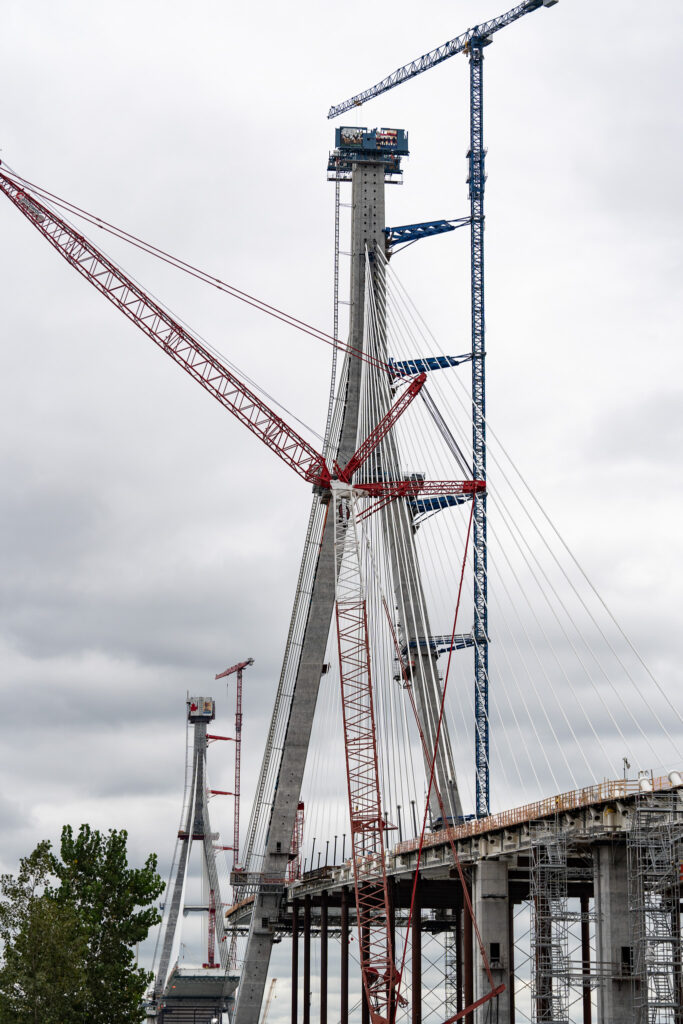 Progress on the bridge cable wire