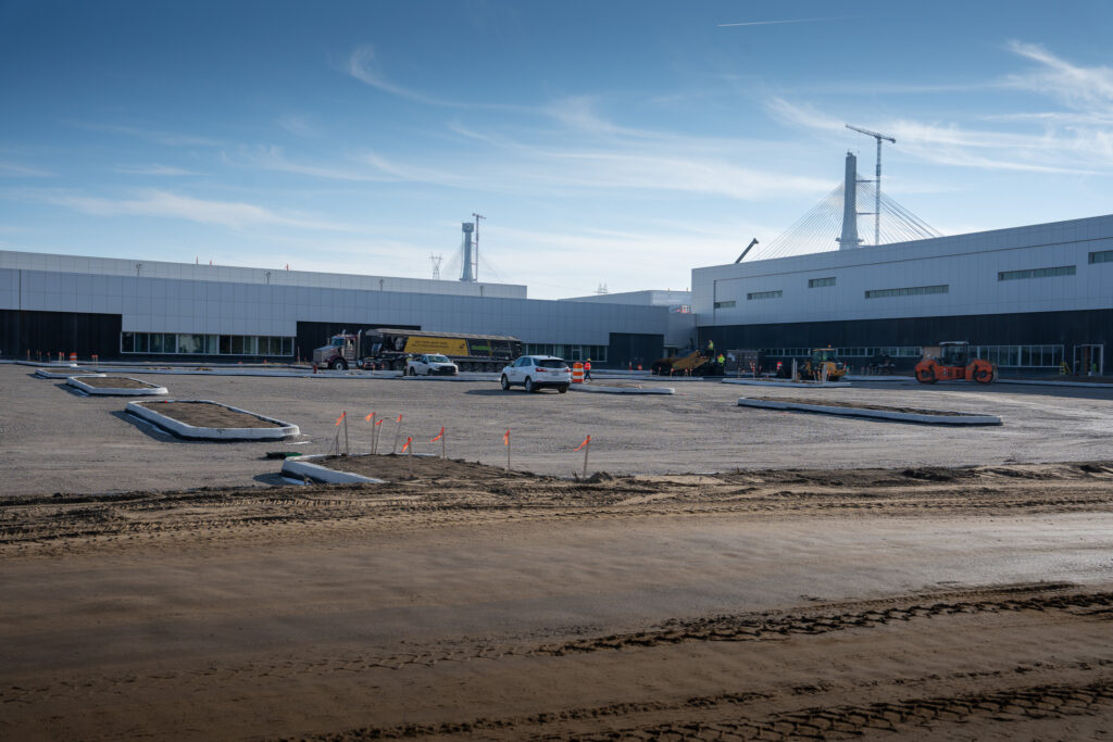 toll booth construction