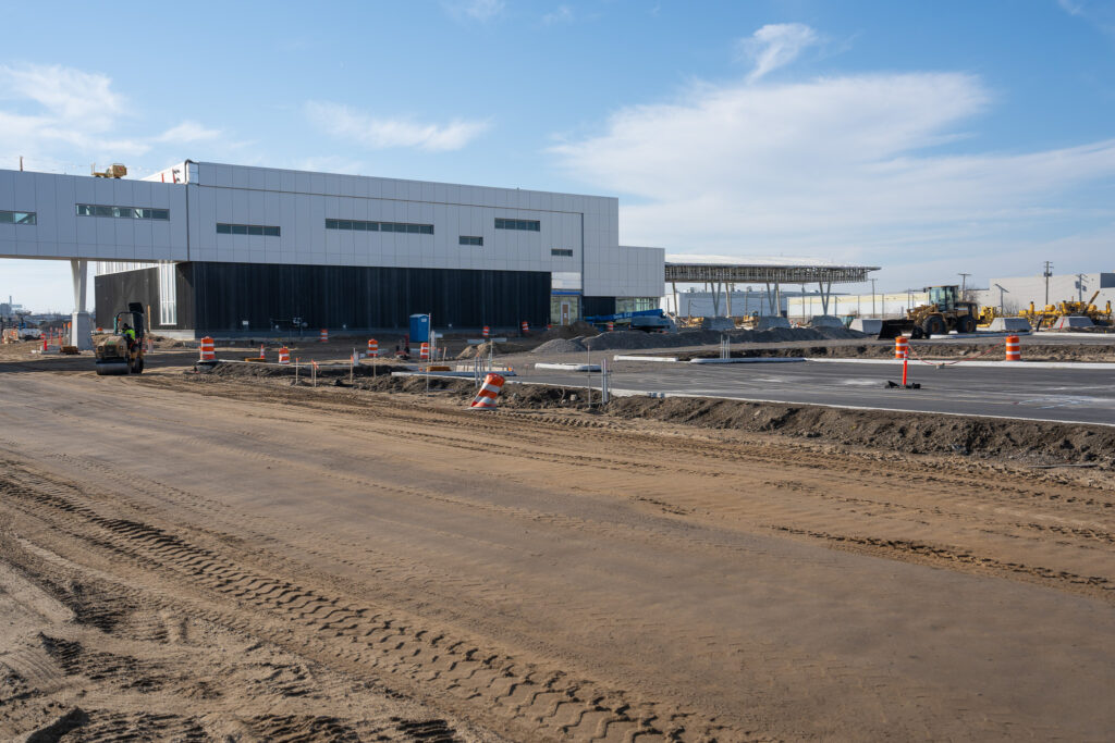 toll booth construction