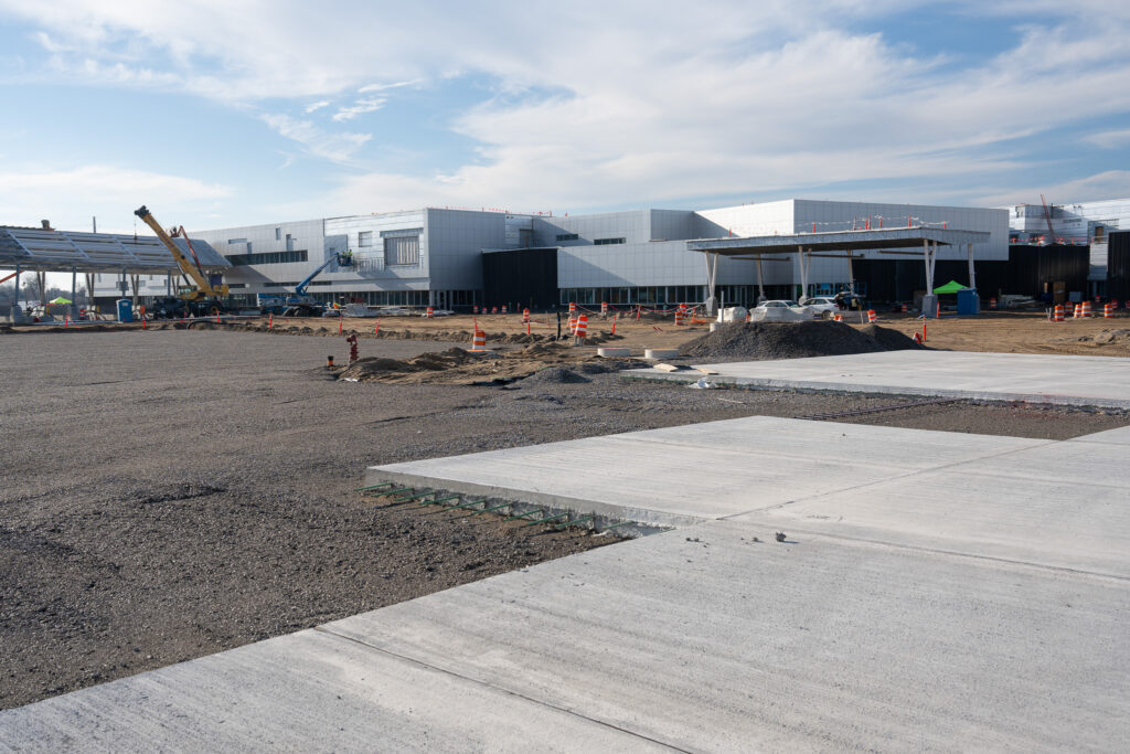 toll booth construction