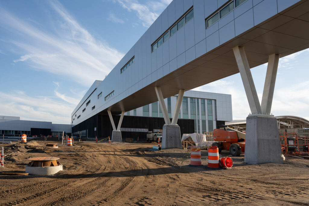 toll booth construction