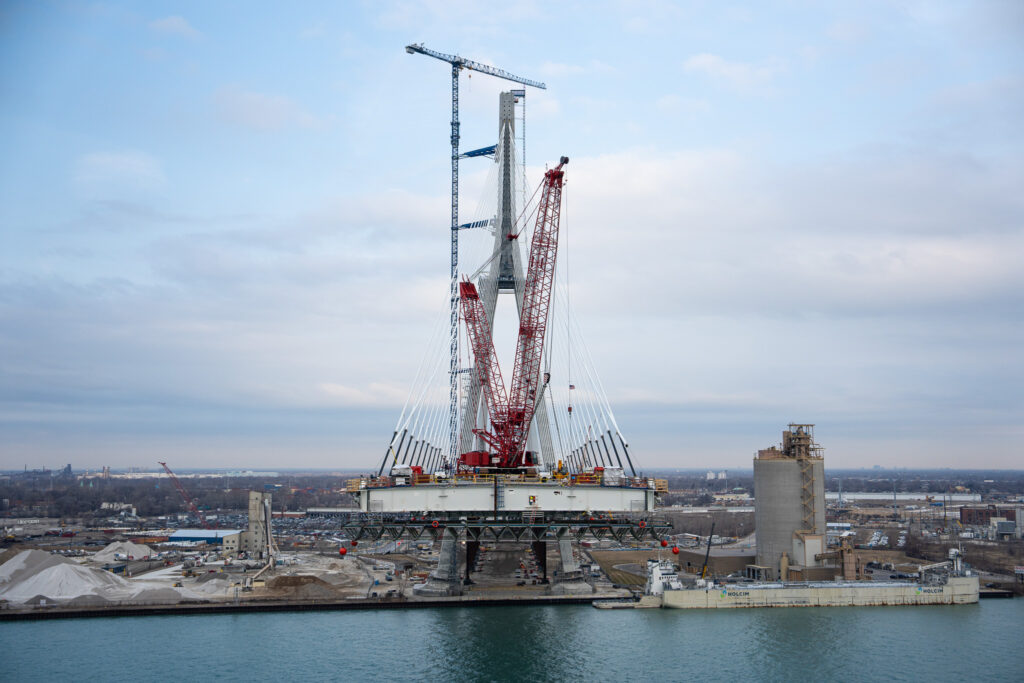 Bridge Site Progress