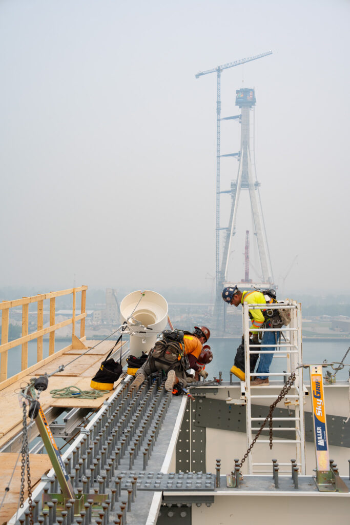 Canadian Bridge Site Progress - July 2023