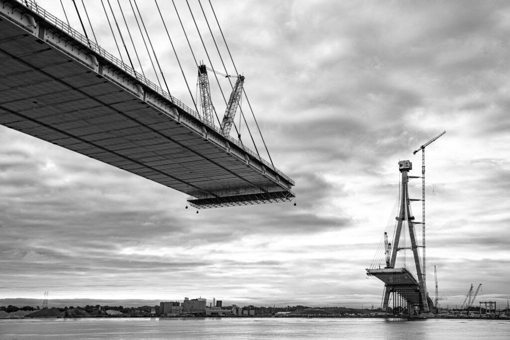 Bridge Site Progress