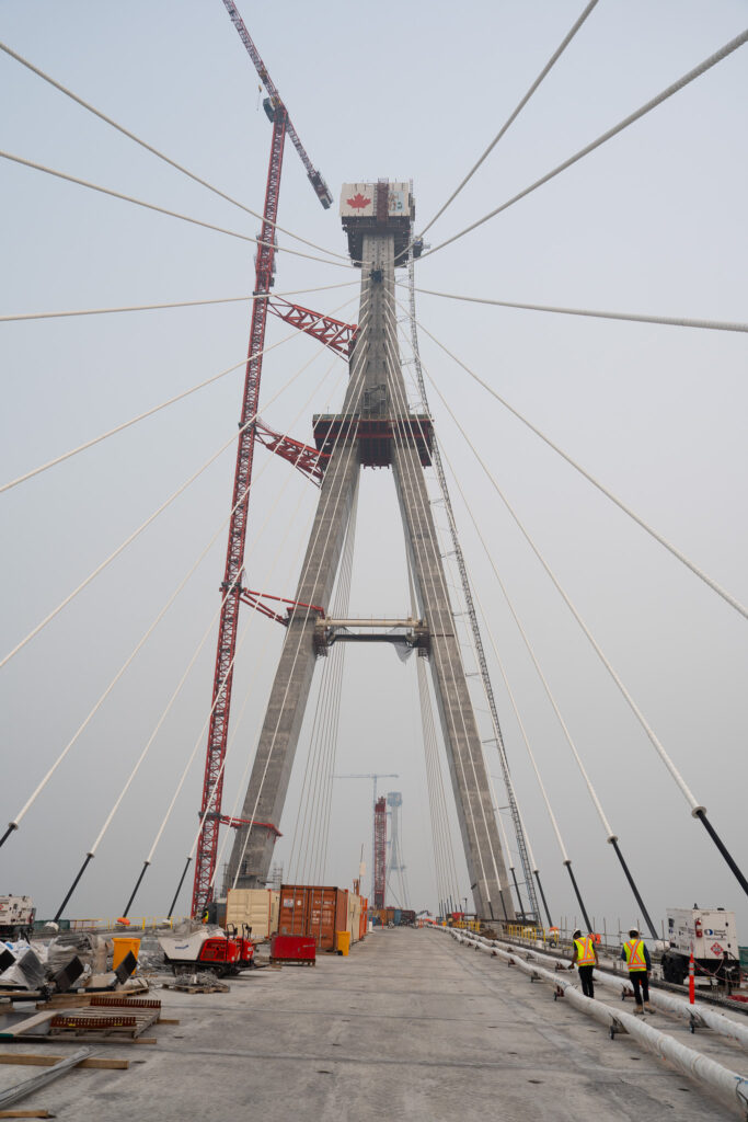 Canadian Bridge Site Progress - July 2023