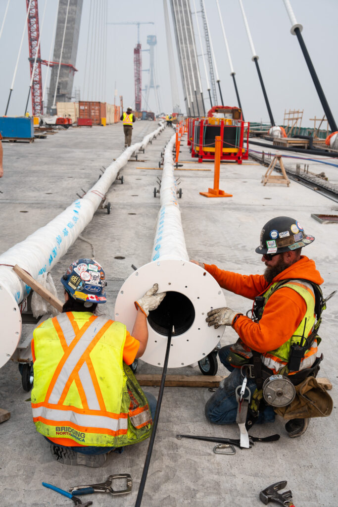 Canadian Bridge Site Progress - July 2023