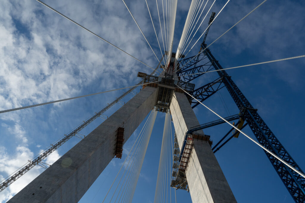 Progress on the bridge cable wire