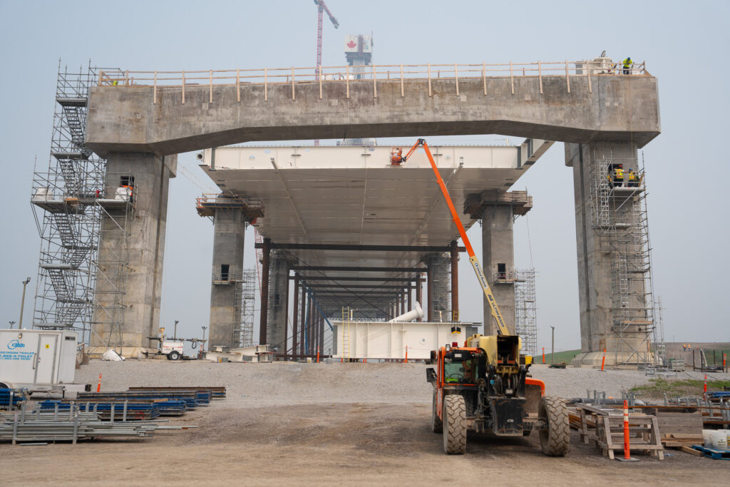 Canadian Bridge Site Progress - July 2023