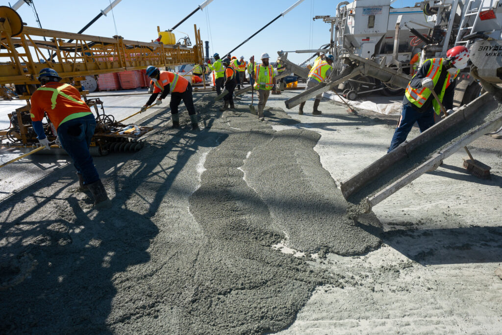 concrete work