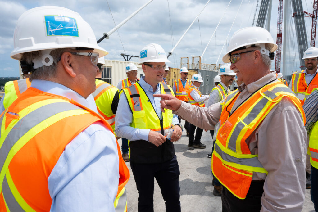 Bridge deck connection celebration - july 2024