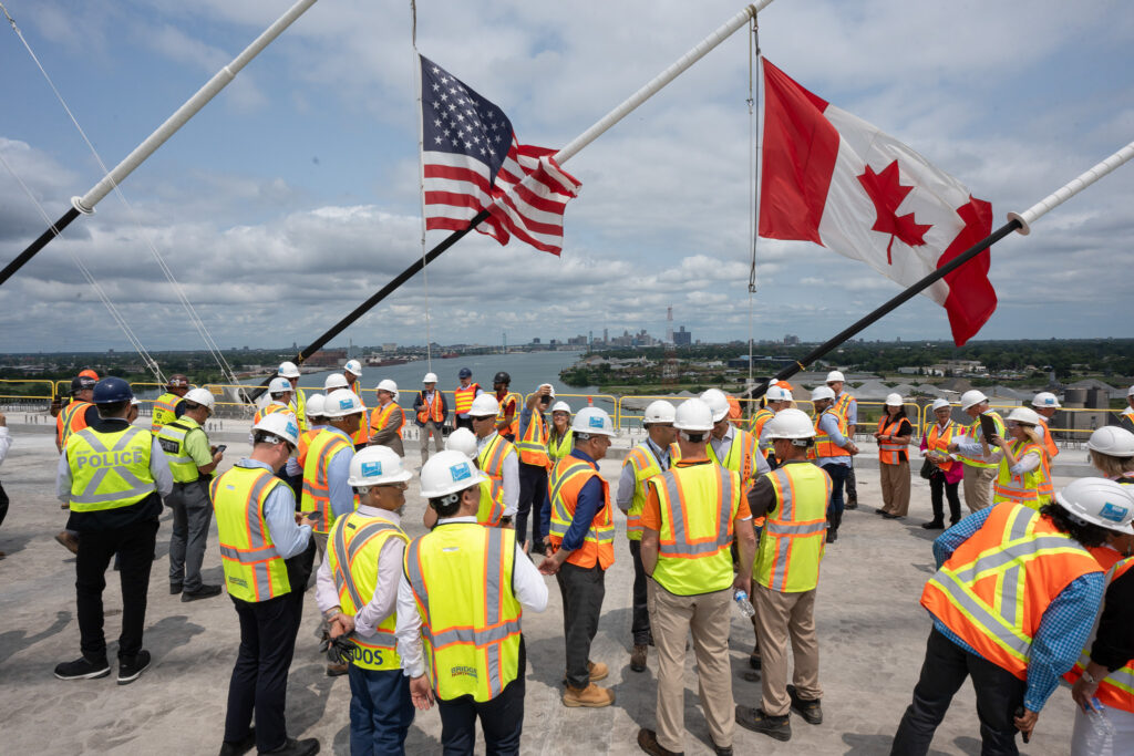 Bridge deck connection celebration - july 2024