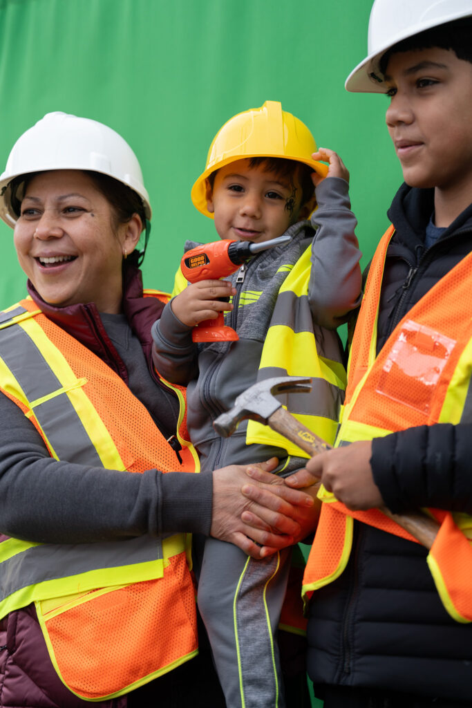 Celebrating the hands helping build