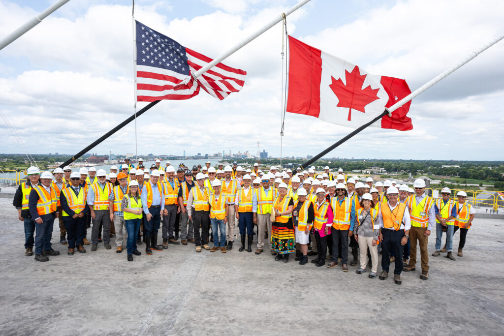 Bridge deck connection celebration - july 2024