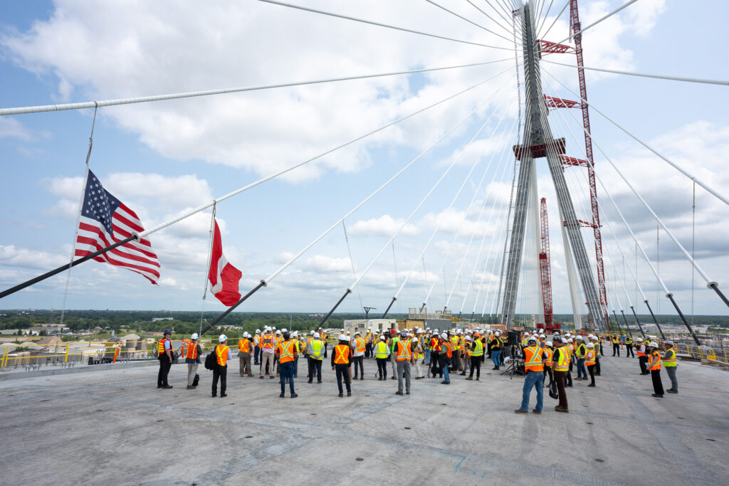 Bridge deck connection celebration - july 2024