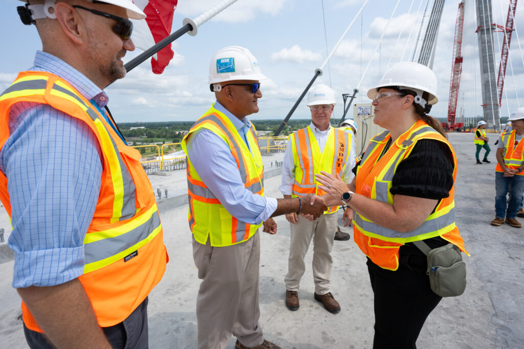 Bridge deck connection celebration - july 2024