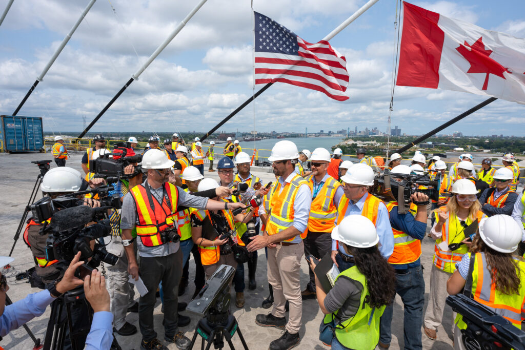 Bridge deck connection celebration - july 2024