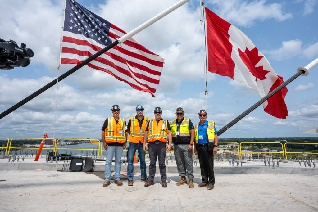 Bridge deck connection celebration - july 2024