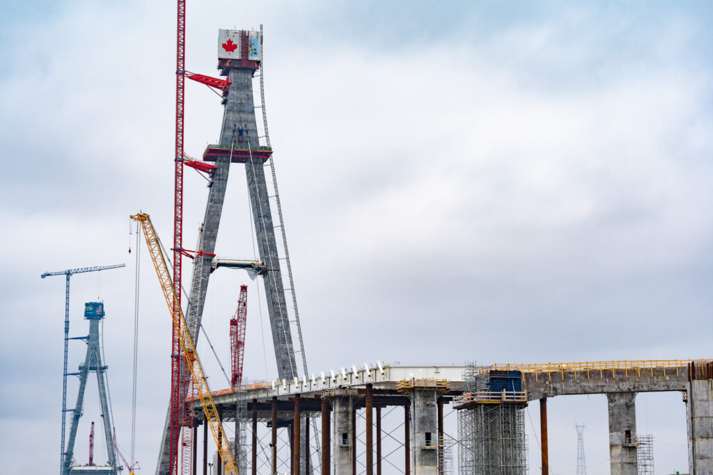 Canadian Bridge Site Progress - April 2023