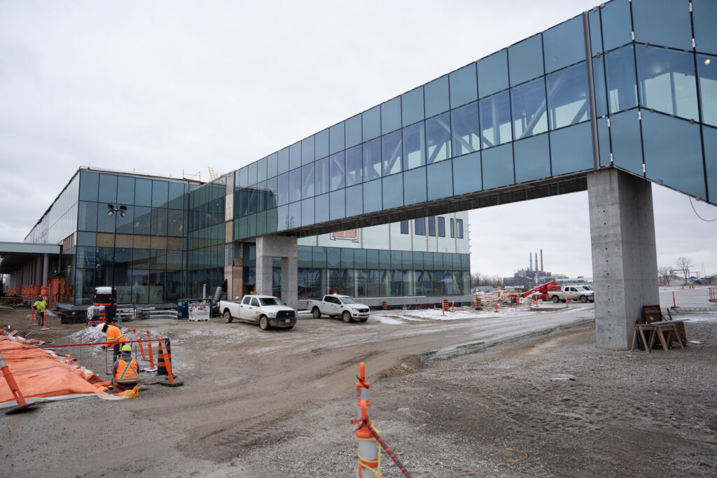 toll booth construction