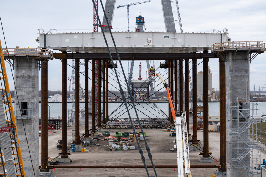 CAN Bridge deck and piers