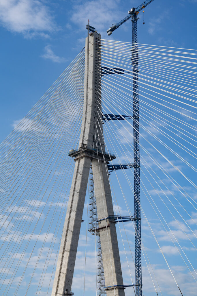 Progress on the bridge cable wire