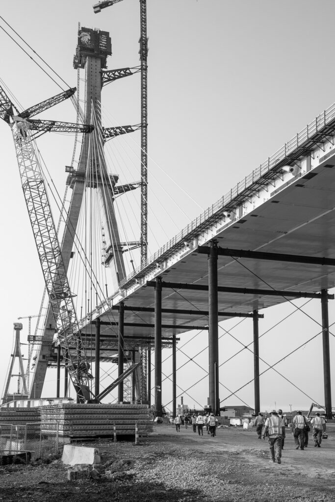 Bridge Site Progress