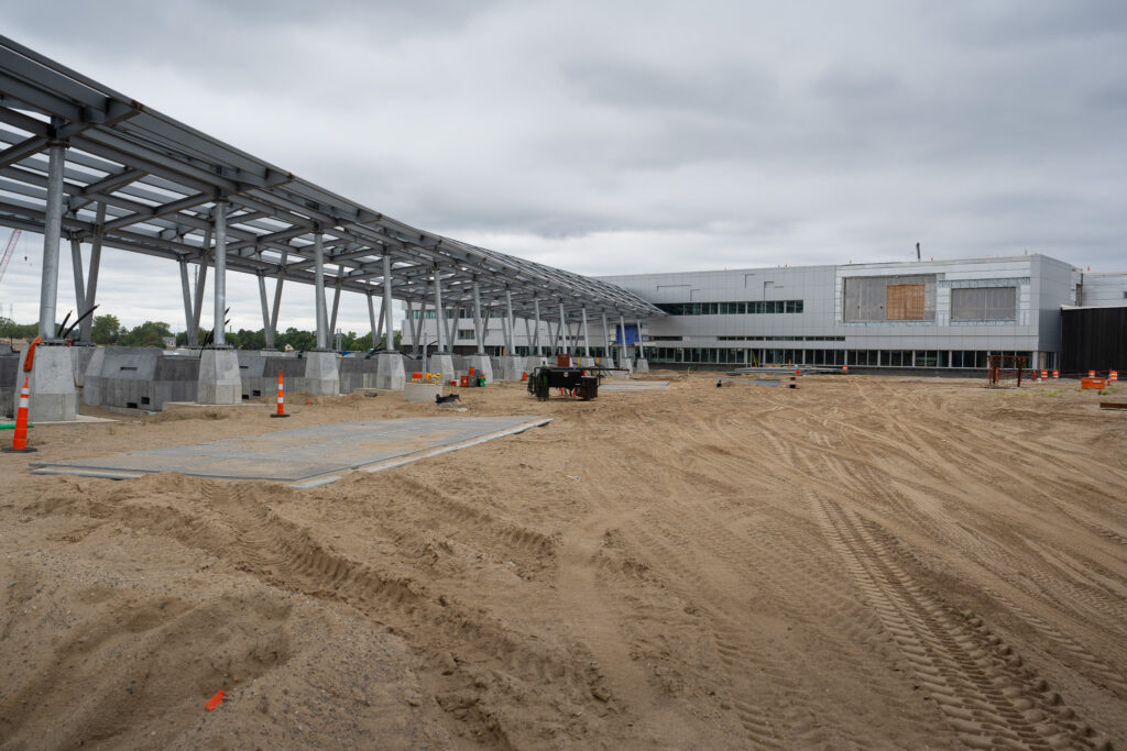 toll booth construction