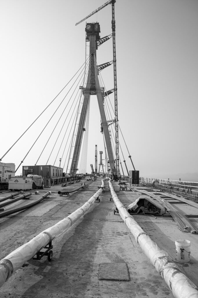 Progress on the bridge cable wire