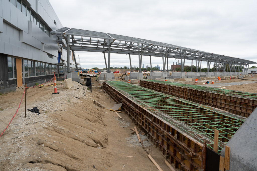 toll booth construction