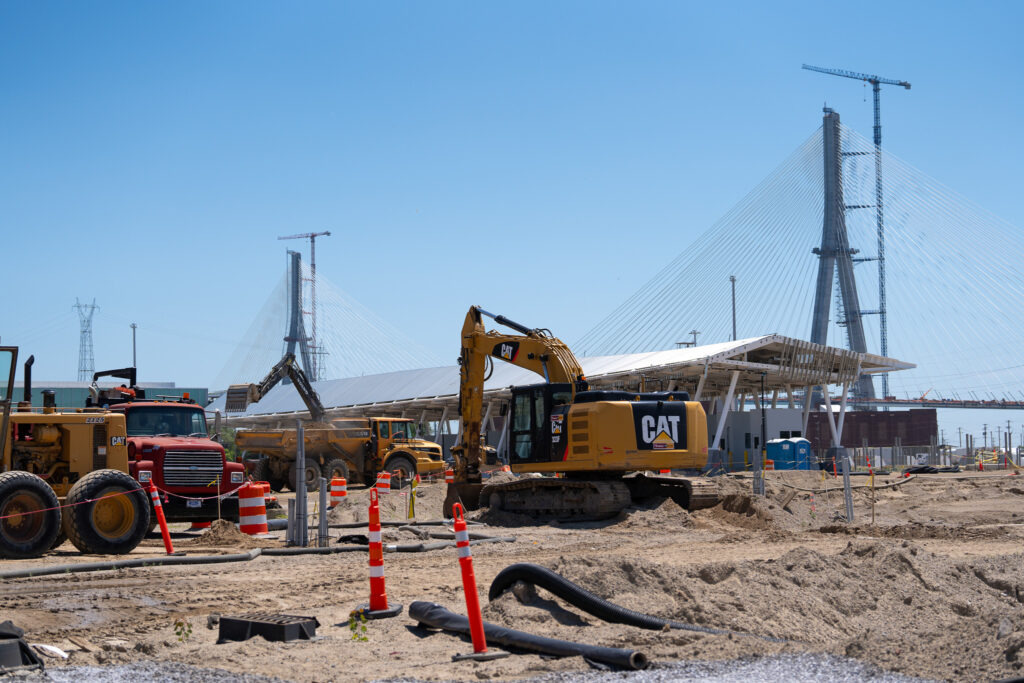 Bridge Site Progress