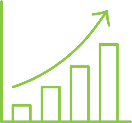 Growth Fern Green Icon