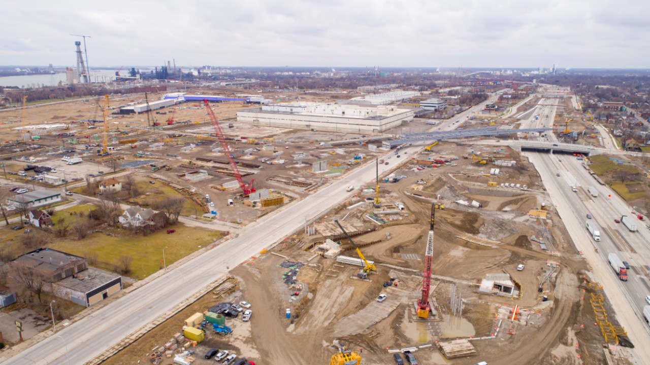 Michigan Interchange Progress December 20222 and January 2023