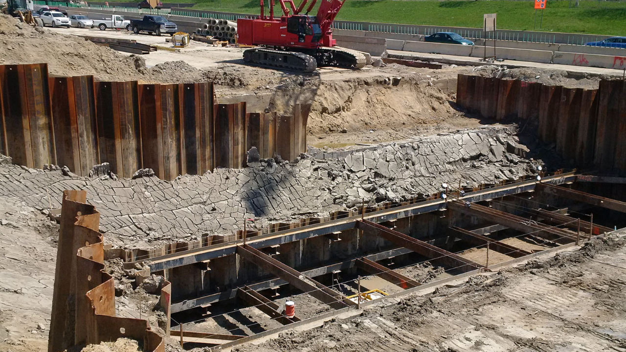 Siphon Relocation as Part of MDOT I-75 Inlay Project - January 24, 2019