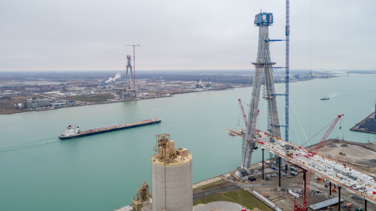 US Bridge Site Progress - April 2023