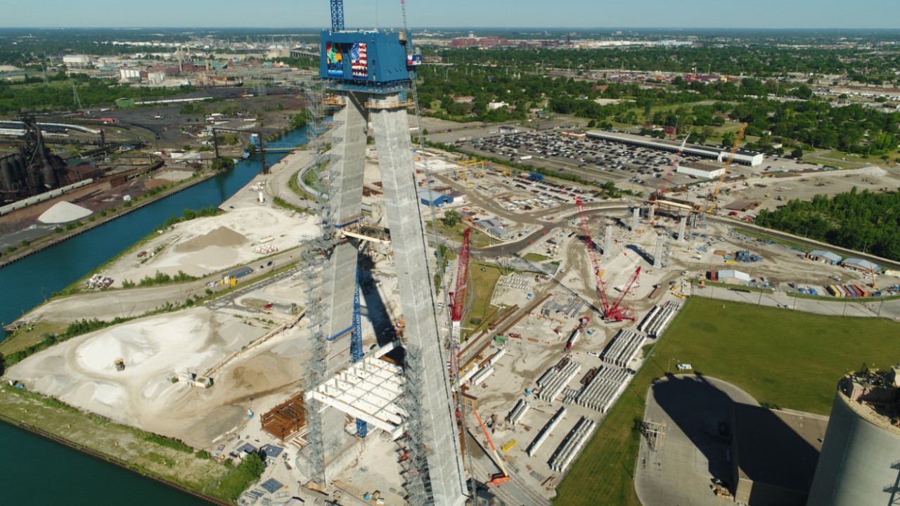 US Bridge Site Progress - August 30, 2022
