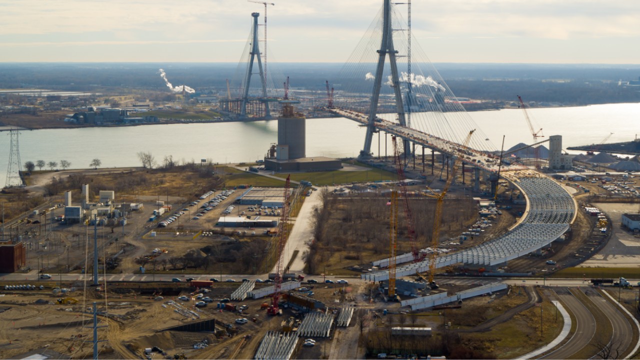 US Bridge Site Progress - December 2023