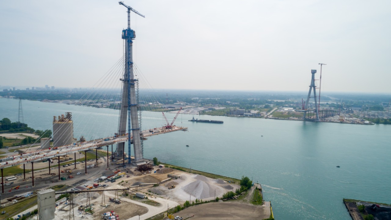 US Bridge Site Progress - July 2023
