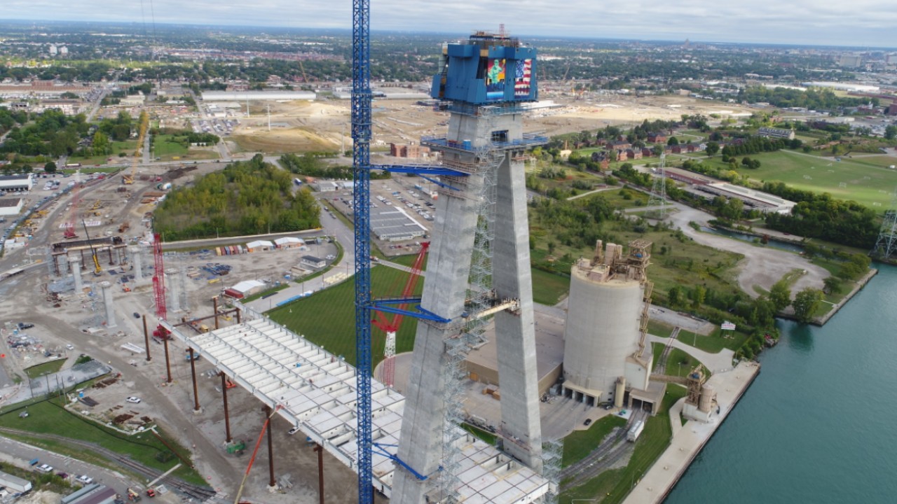 US Bridge Site Progress - October 12, 2022
