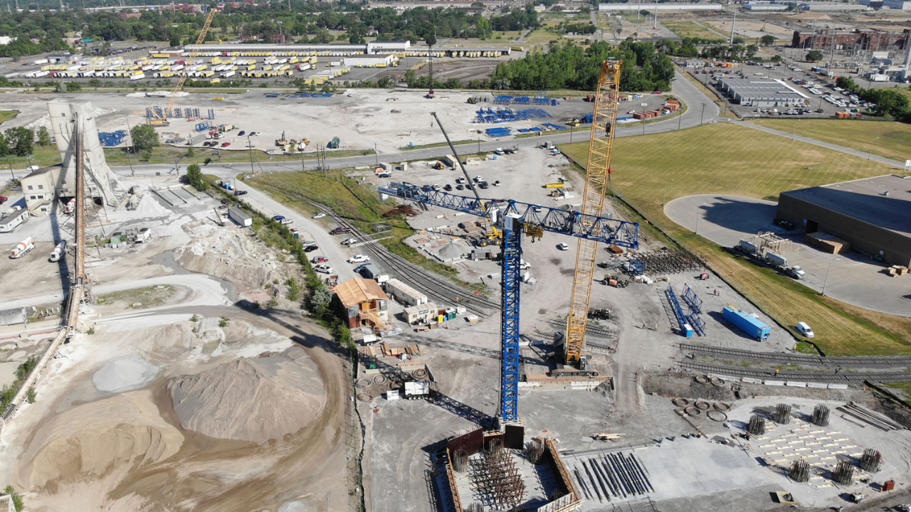 US Bridge Site Progress - October 16, 2020