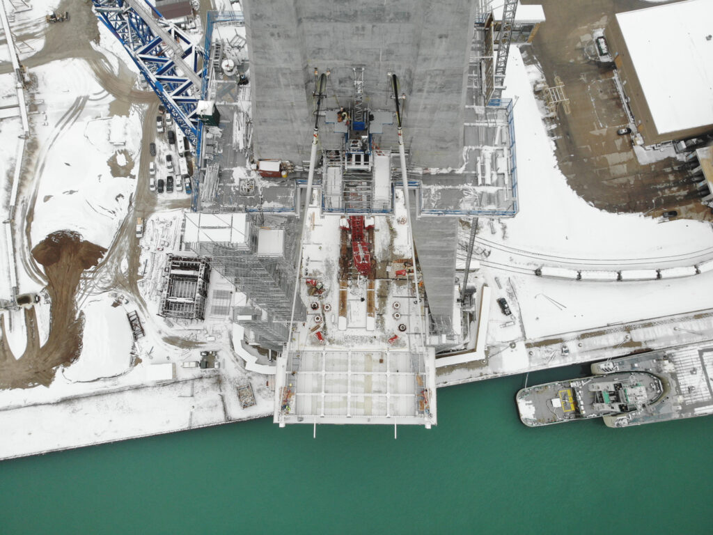 Bridge Site Progress