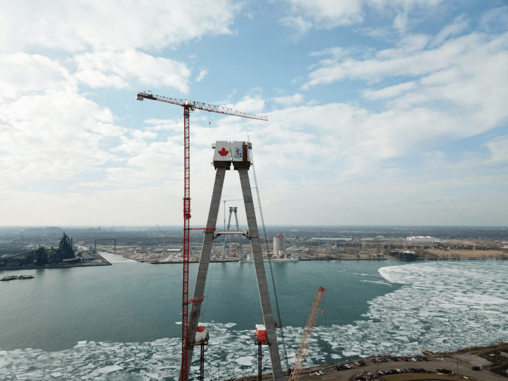 Canadian Bridge Site Progress - April 13 2022
