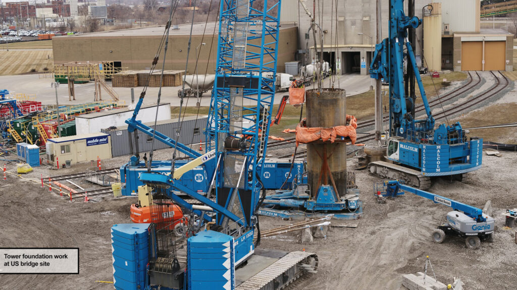 Bridge Site Progress