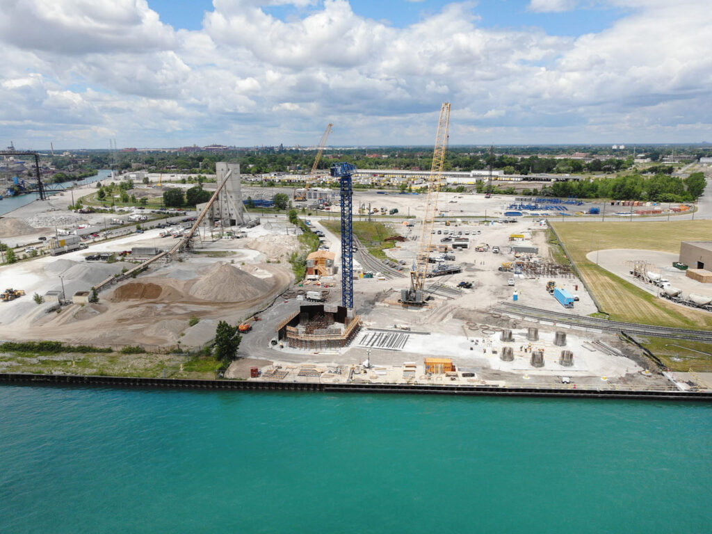 Bridge Site Progress