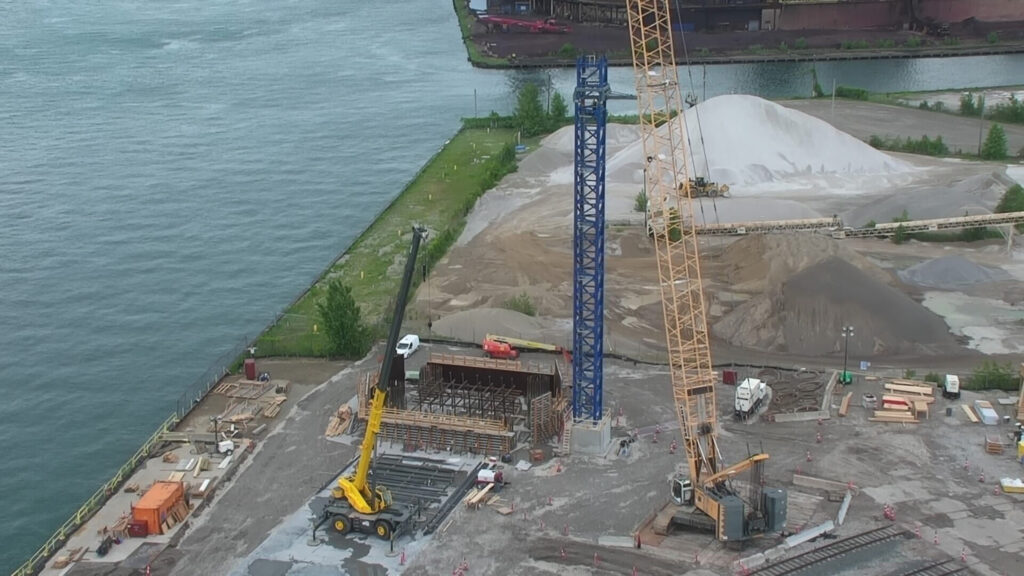 Bridge Site Progress