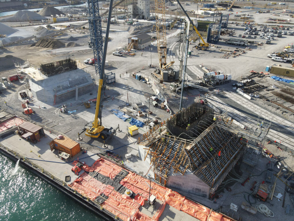 Bridge Site Progress