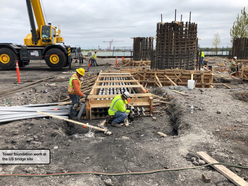 Bridge Site Progress