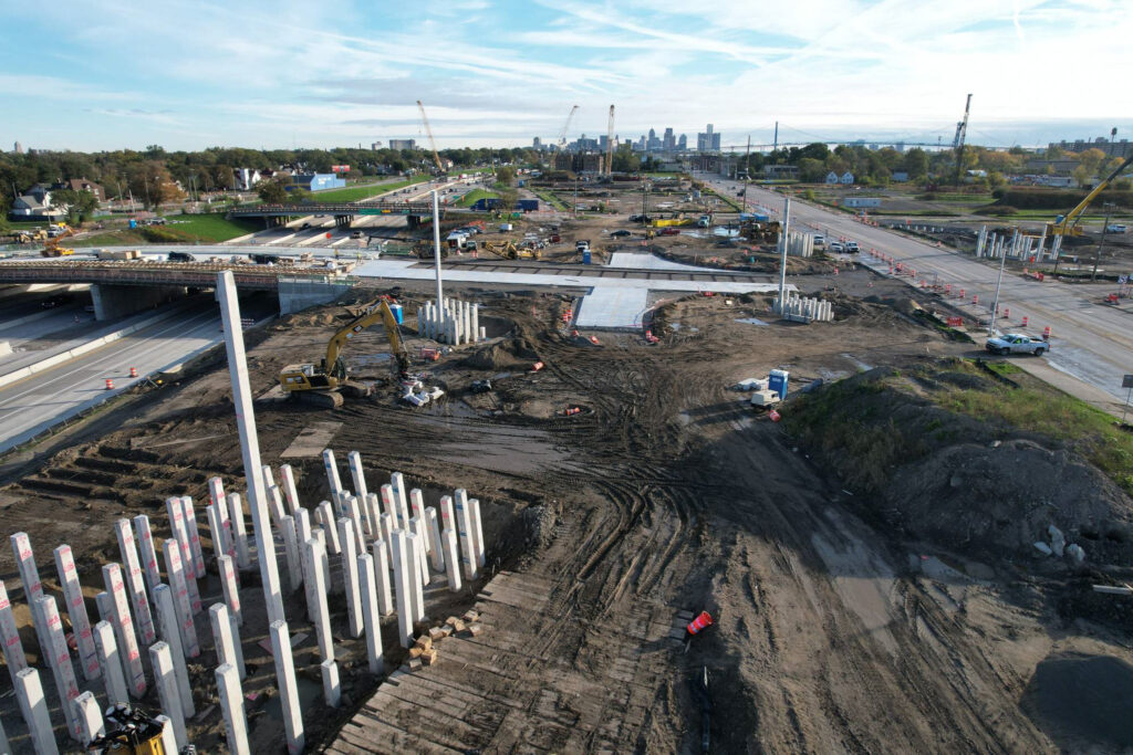 Bridge Site Progress