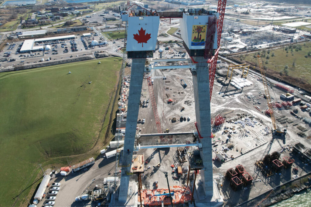 Canadian Bridge Site Progress - January 20 2022