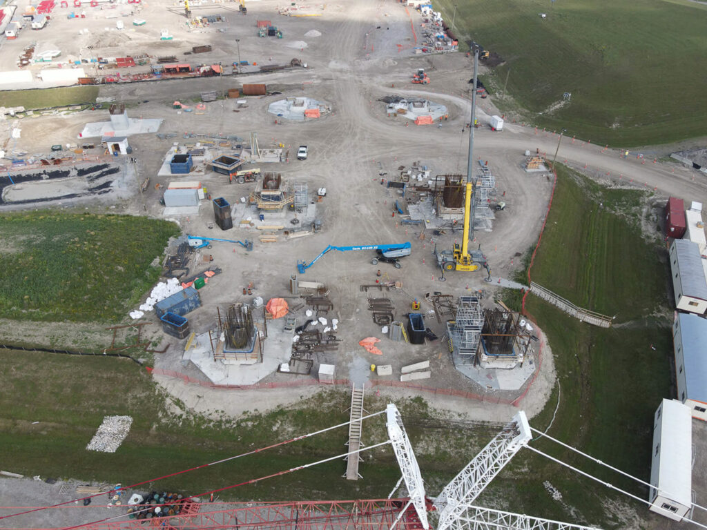 Canadian Bridge Site Progress - August 3 2021