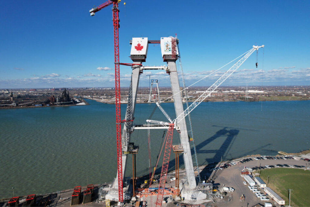 Canadian Bridge Site Progress - January 20 2022
